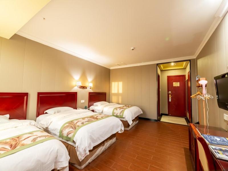 Greentree Inn Jiangsu Suzhou Mudu Ancient Street Express Hotel Exterior foto